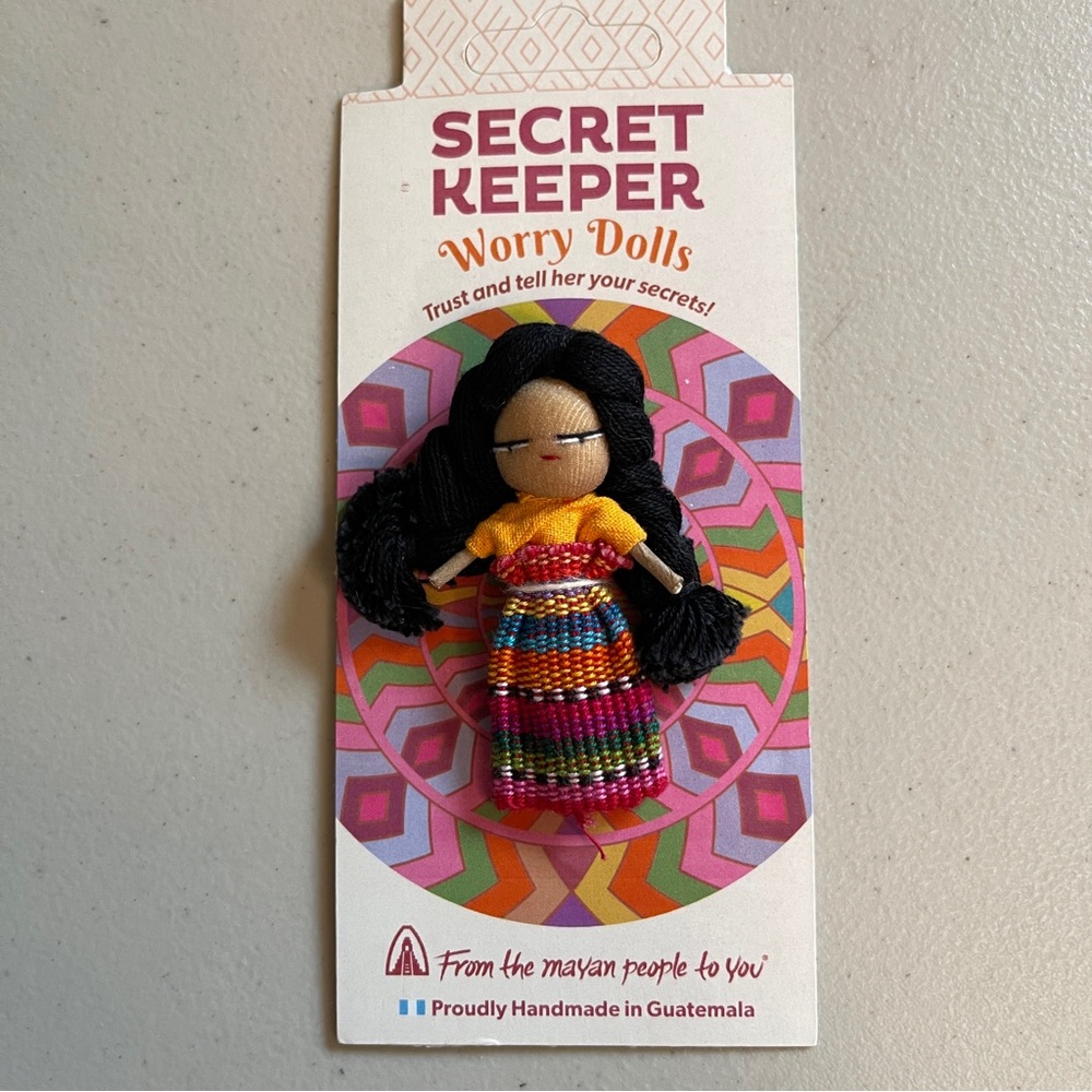 Handmade Mayan Worry Doll “Secret Keeper Doll”